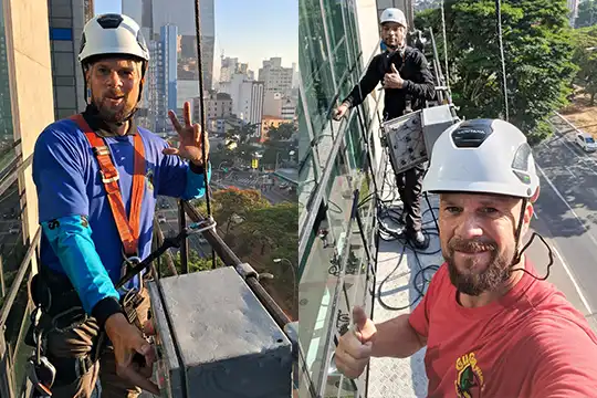 Equipes certificadas e uso de EPIs na aplicação de películas arquitetônicas